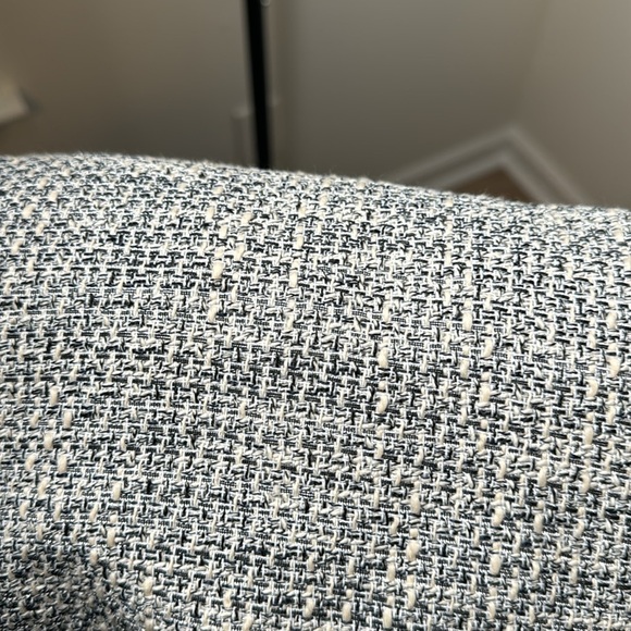 Loft Tweed Oversized Bomber Jacket Relaxed Fit Size Small - Picture 9 of 9